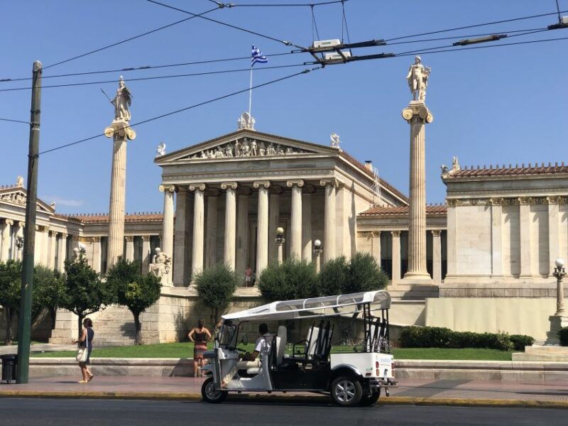 athens-private-3-hour-city-tour-on-eco-friendly-tuk-tuk