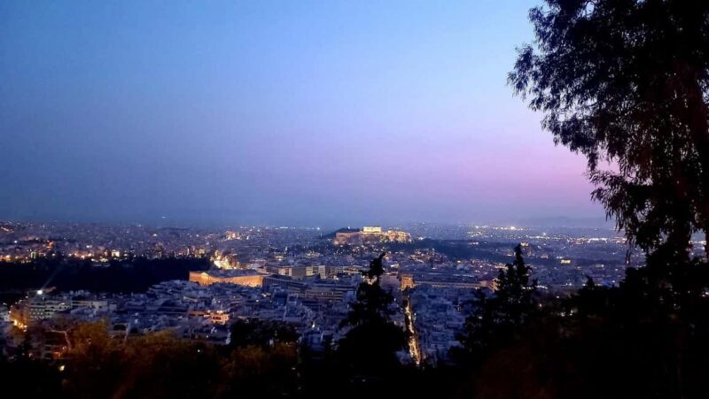 Athens: Private Dinner with Wine Pairing and Chef - The Setting: From Sunset to Starry Night