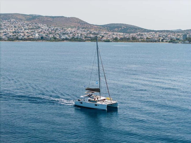 Athens Riviera 5 hour Catamaran Cruise with Lunch and Drinks - Key Points
