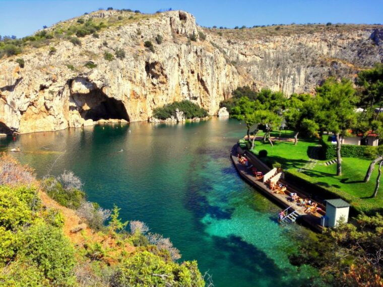 athens-riviera-trikke-bike-tour-vouliagmeni-lake