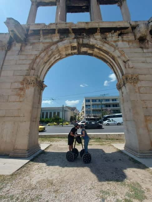 Athens: Romantic Champagne Segway Tour - Detailed Breakdown of the Itinerary