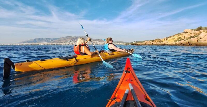 athens-sea-kayak-sunset-tour