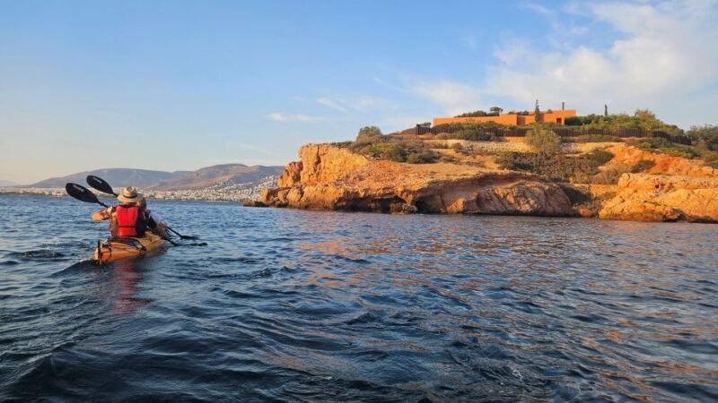 athens-sea-kayak-sunset-tour