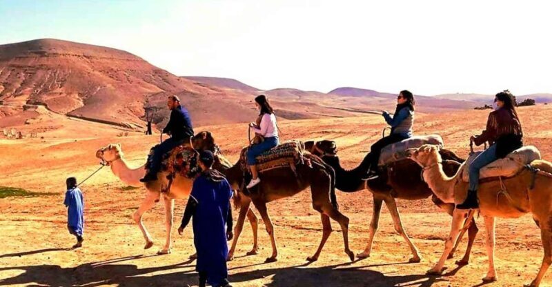 Atlas mountains and Berber villages & waterfall & camel ride - Key Points
