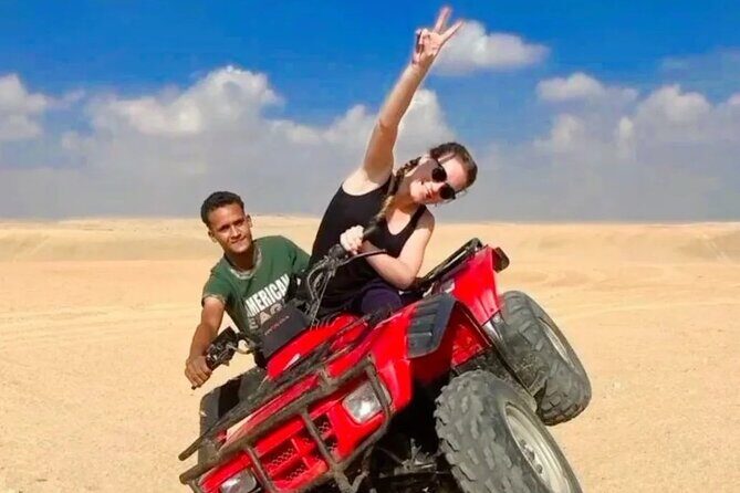 ATV Quad bike Adventure at Giza pyramids desert with Camel ride - Authentic Insights from Past Travelers