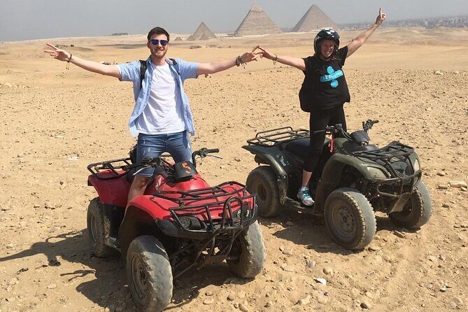 ATV Quad bike Adventure at Giza pyramids desert with Camel ride - Who Will Love This Tour?