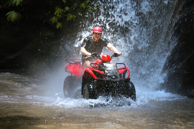 ATV Quad Bike Kuber Through Waterfall, Tunnel And Rice Field - The Practicalities