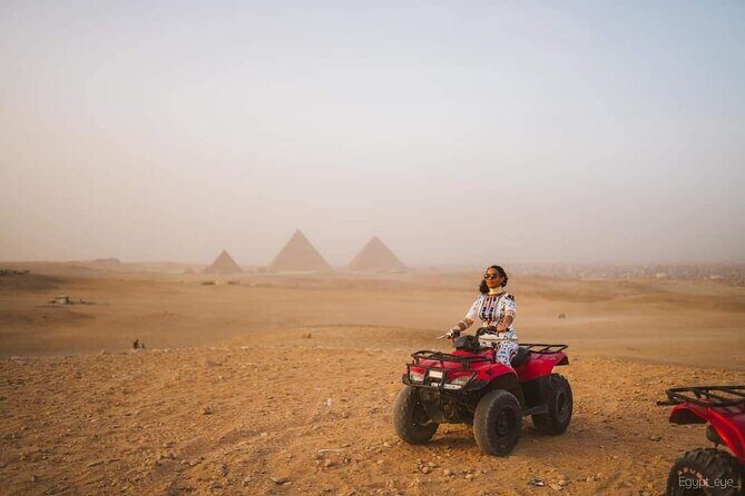 ATV Quad Bike Ride At GIZA Pyramids & BBQ Dinner. - The Sum Up