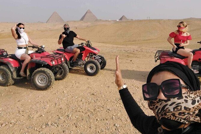 ATV quad bike ride at Giza pyramids - Key Points