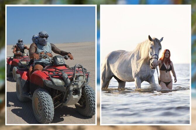 ATV Quad Bike Safari adventure Tour and Horse Riding 2 Hours - Sharm El Sheikh - Key Points