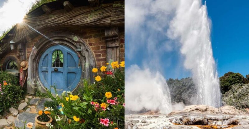 Auckland: Hobbiton and Rotorua Day Tour including Te Puia - Hobbiton: From Sheep Pastures to Middle-earth