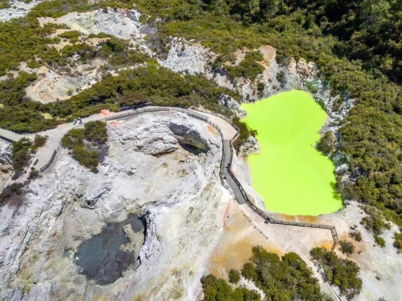Auckland: Wai-O-Tapu & Wai Ariki Hot Springs Day Tour - Exploring the Itinerary in Detail