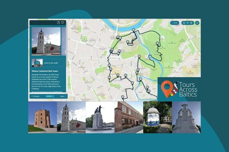 Audio Tour of Vilnius Old Town Core - Key Points