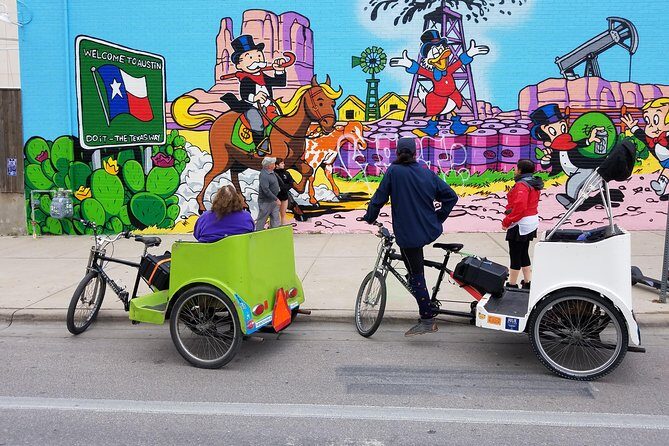 Austin Mural Selfie Tour by Pedicab - A Closer Look at the Tour Experience