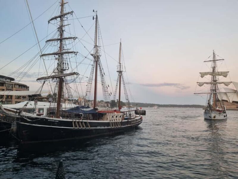 Australia Day: Tall Ships Soren Larsen Dinner & Fireworks - Key Points