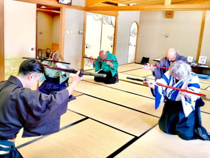 Authentic Samurai Fight Experience with Worldwide Coach - The Practice and Photo Sessions