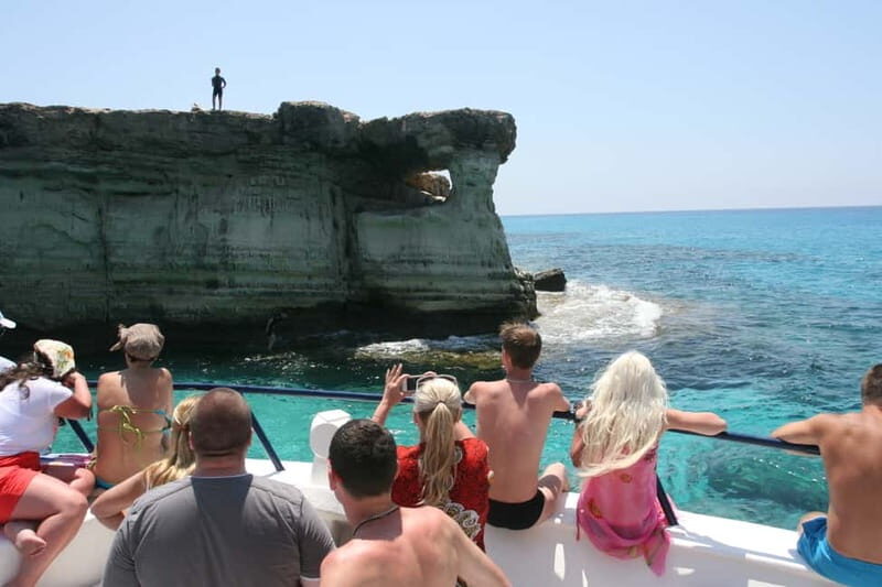 Ayia Napa: Blue Lagoon and Turtle Cove Cruise with Lunch - Discovering Cyprus from the Water