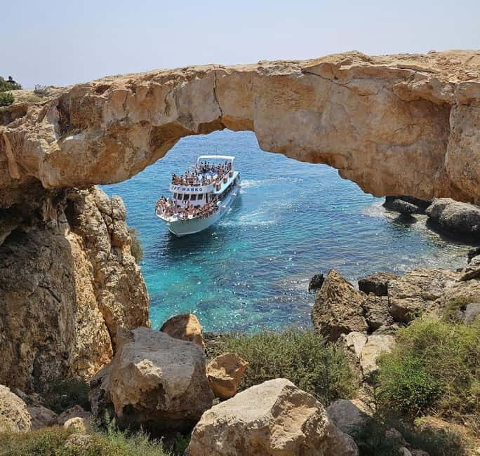 Ayia Napa: Blue Lagoon & Turtle Cruise with Optional Lunch - The Itinerary in Detail