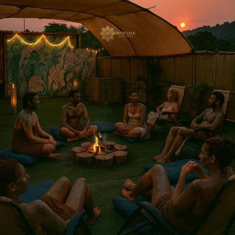 Ayurvedic Fire & Ice Reset - Sauna & Ice-Bath Goa Arambol - An Overview of the Experience: What’s on Offer?