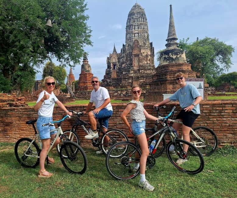 Ayutthaya: Colorful Slow Life Bicycle Tour with local guide. - Key Points
