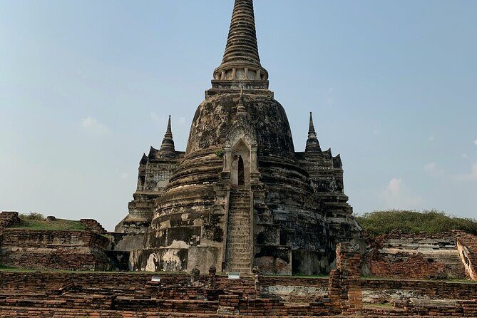 Ayutthaya Sunset Boat Ride & Famous Attractions Tour - Bangkok - Visiting Wat Chaiwatthanaram