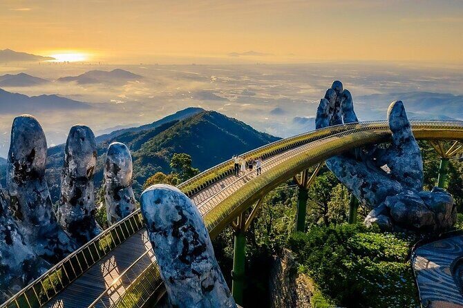 Ba Na Hills & Golden Bridge Small Group TourFull Day with Buffet - Pickup and Early Morning Start