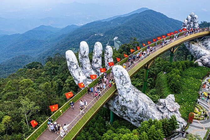 Ba Na Hills & Golden Hand Bridge 1 Day Small Group Adventure - Key Points