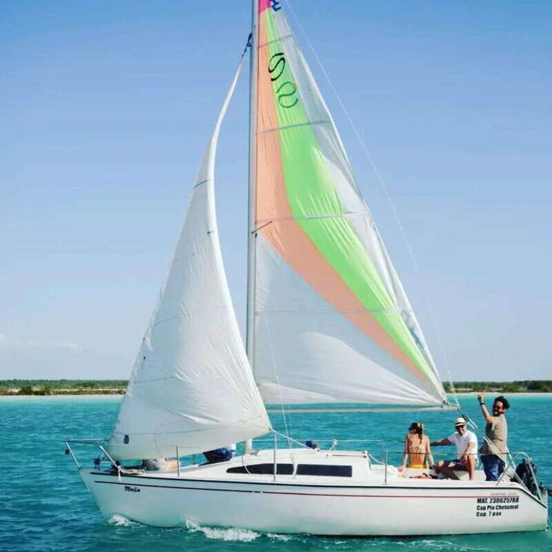 BACALAR! Tour en Velero Privado con bebidas incluidas - Key Points