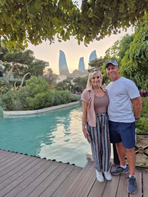 Baku Historical and modern tour in 2-3 hours+FREE Night tour - The Baku Funicular Ride