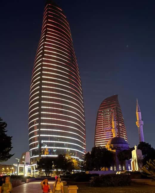 Baku Historical and modern tour in 2-3 hours+FREE Night tour - FAQ