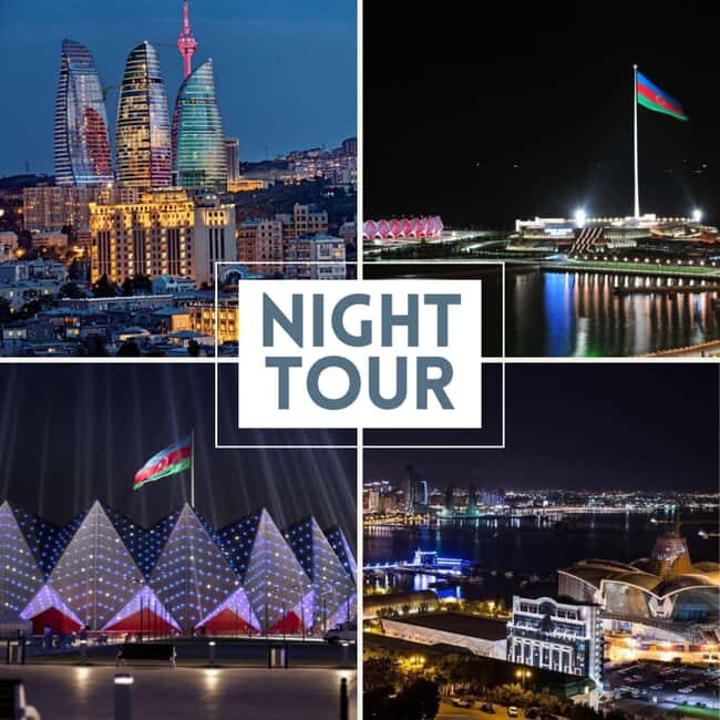 Baku: Nighttime Guided City Tour - Key Points
