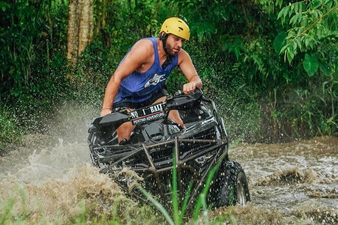 Bali ATV Quad Adventure Ubud Monkey Forest and Waterfall - Key Points