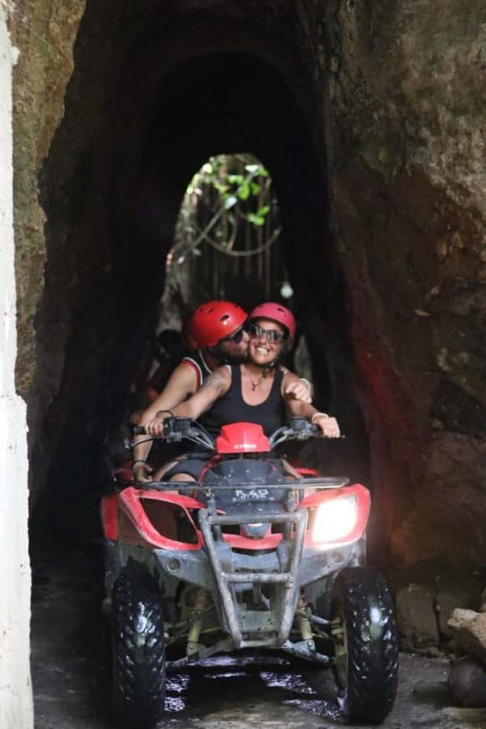 Bali ATV Ride through River, Tunnel, Waterfall + Free Tour - Key Points