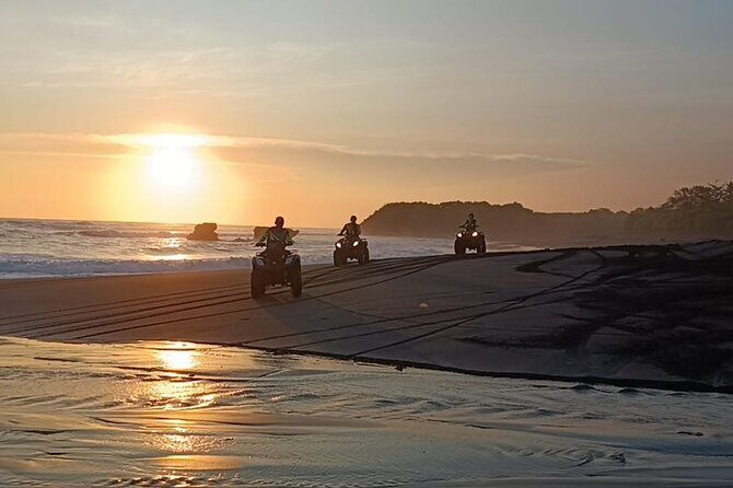 Bali ATV Ride Tour In the beach black sand atv tour - Key Points