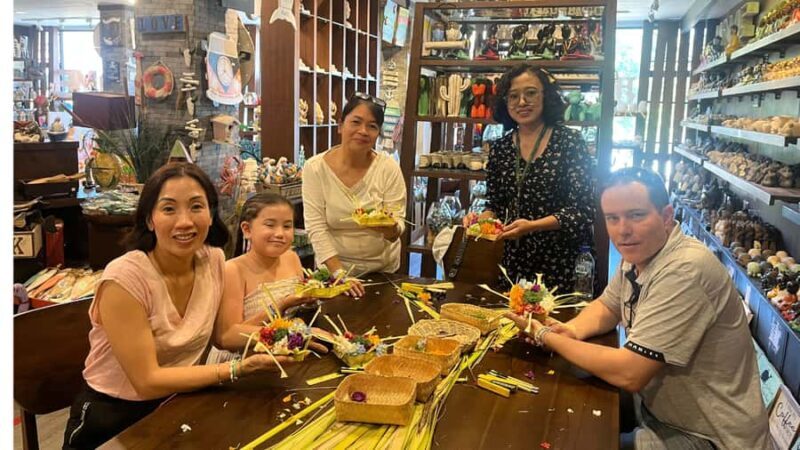 Bali: Canang Sari Offering Making Workshop - Key Points