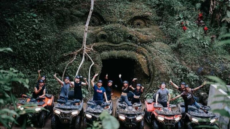 Bali: Gorilla Cave ATV and Lazy River Tubing & Cretya Sunset - Key Points