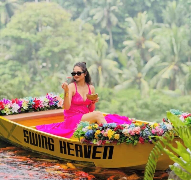 Bali: Griya Beji Water Ritual plus Monkey Forest and Swing - Swinging into the Sky at Swing Heaven