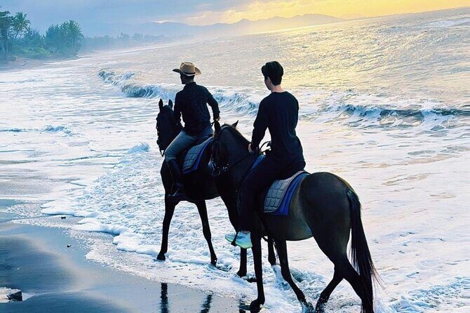 Bali Horse Riding Trot & Canter Saba Beach with Local Temple - Exploring Balis Black Sand and Coastal Views