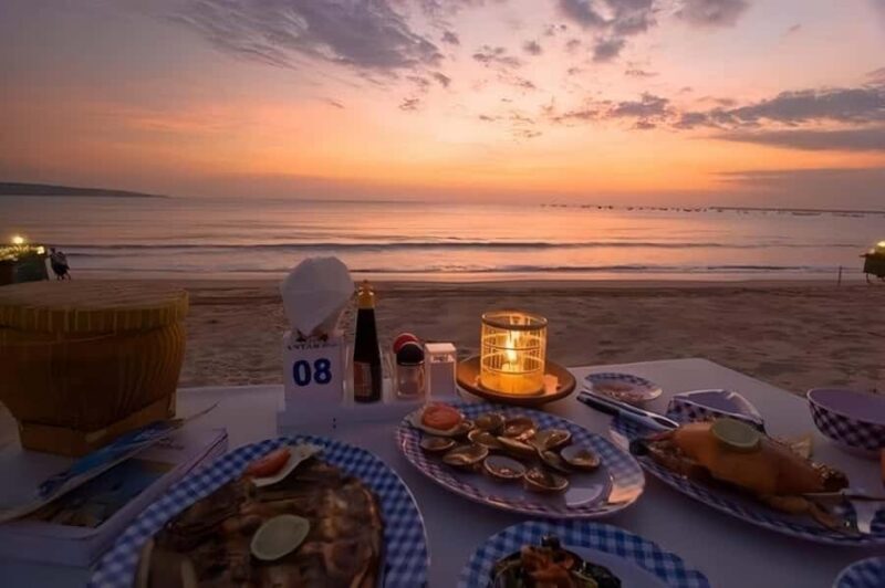Bali: Jimbaran Beach Seafood Dinner Package with Sunset - Key Points