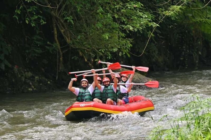 Bali: Jungle Cart Adventure and White Water Rafting Tour - Post-Adventure Comforts: Food and Facilities