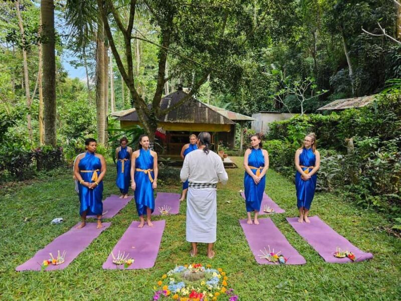 Bali (Lovina): Holy Waterfall Purification Ceremony - Key Points