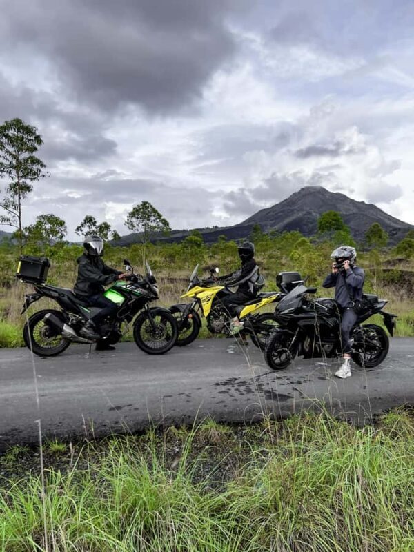Bali: Mount Batur Guided Motorcycle Tour & Hot Springs - Key Points