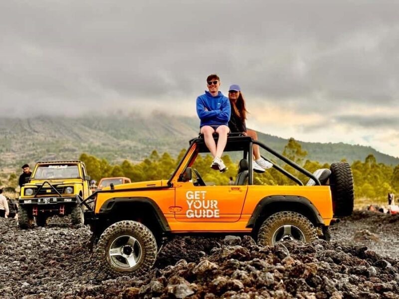 Bali: Mount Batur Jeep Sunrise & River Tubing Adventure - Transportation, Timing, and Group Size