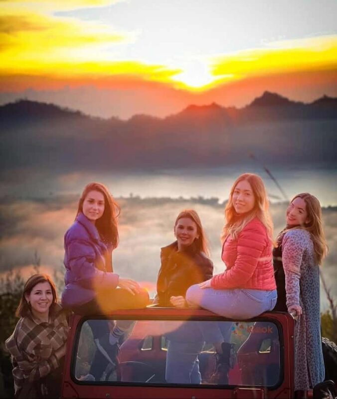 Bali: Mount Batur Jeep Sunrise & Trunyan Village Tour - An Exciting Start: Early Morning Pickup and Scenic Drive