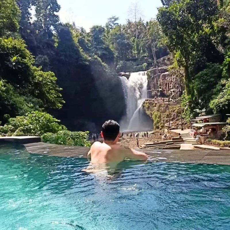 Bali: Poh Gading Waterfall and Omma Dayclub Tour - Key Points