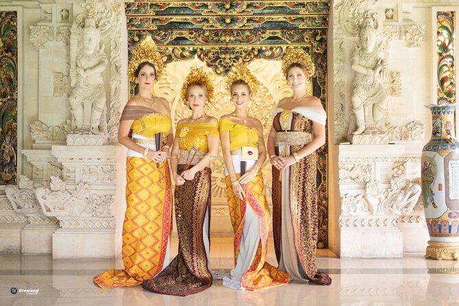 Bali Profesional Photoshoot with Traditional Dress - Key Points