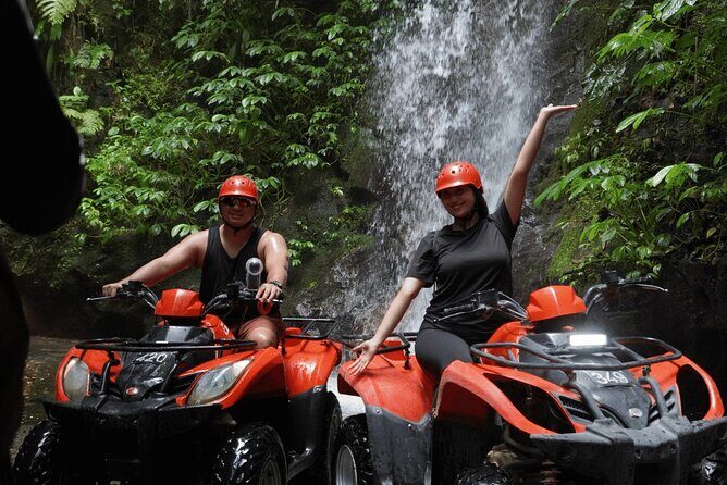 Bali Quad Biking Jungle Exploration with Buffet Lunch - Key Points