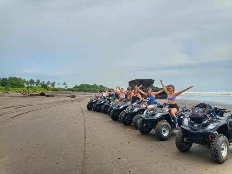 Bali: Sunset ATV and Dirt bike Adventure on the Beach - The Highlight: Kelecung Black-Sand Beach