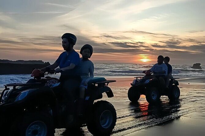 Bali Sunset ATV Ride Through Beach,Rice field and Local Village - An Exciting Bali Off-Road Adventure