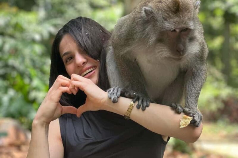 Bali: Swing, Koi Photo Boat, Monkey Forest, & Waterfall - Key Points